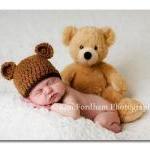 Crochet Baby Beanie Hat - ..